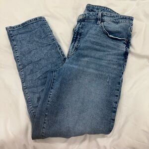 Old Navy Women's Straight Leg Jeans - Blue